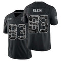 Houston #83 Klein Player Football V Neck Short Sleeve Black Jersey Marlin For Men Youth Women Gift
