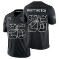 Houston #26 Whittington Player Football V Neck Short Sleeve Black Jersey Noah For Men Youth Women Gift