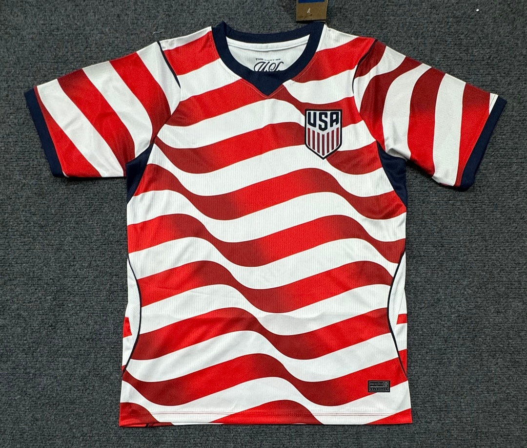 Custom United States Soccer Jersey – Personalized Name & Number Football Shirt:2026 Cup Fans