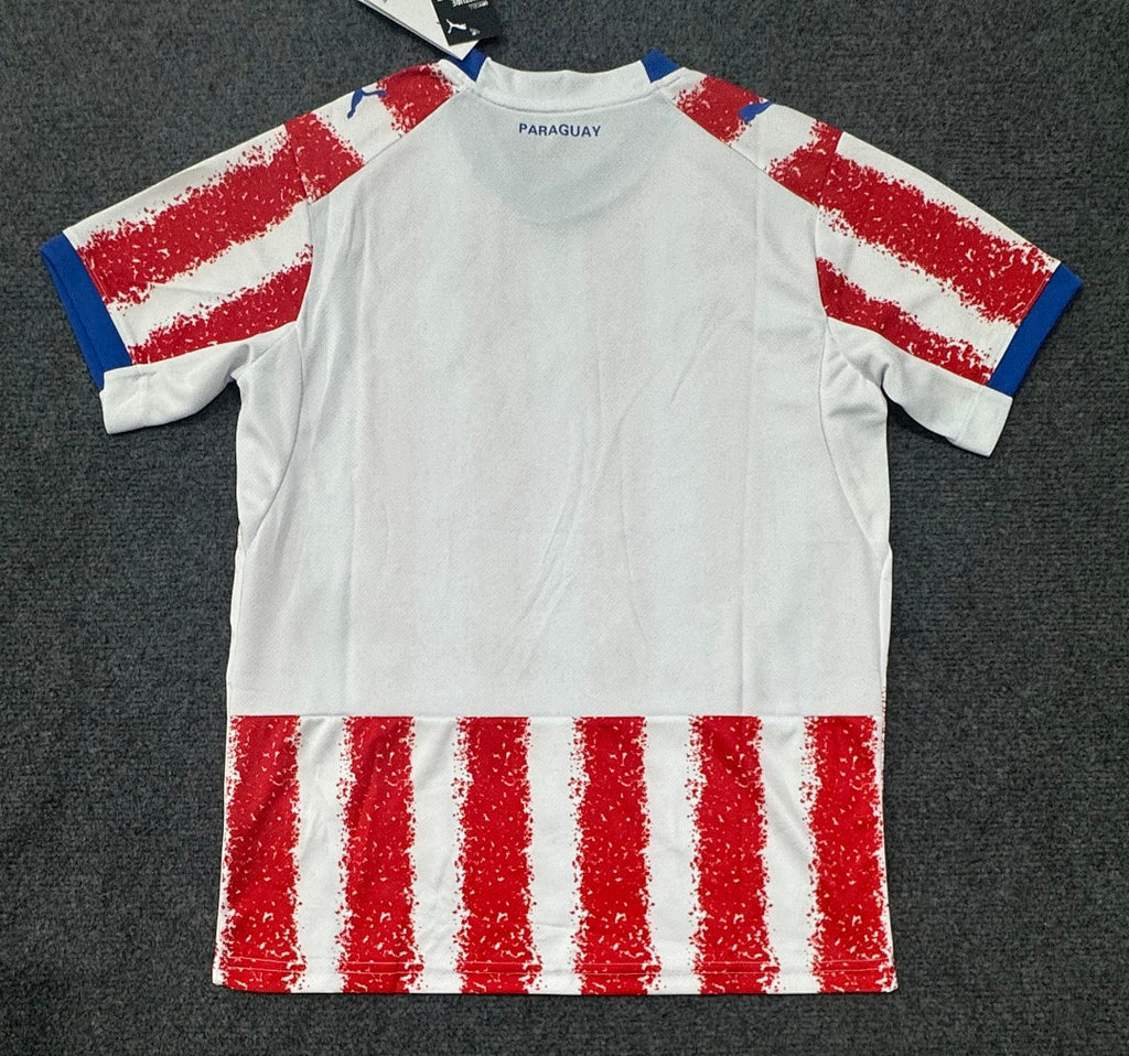 Custom Paraguay Soccer Jersey – Personalized Name & Number Football Shirt:2026 Cup Fans