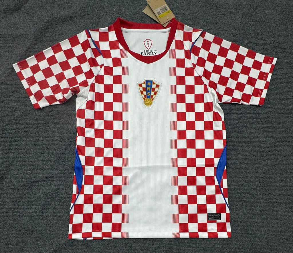 Custom Croatia Soccer Jersey – Personalized Name & Number Football Shirt:2026 Cup Fans