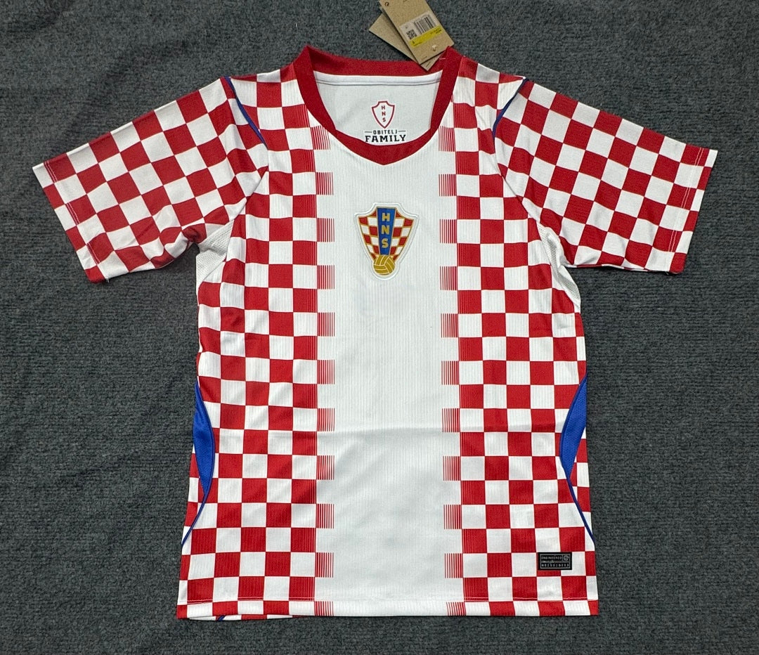 Custom Croatia Soccer Jersey – Personalized Name & Number Football Shirt:2026 Cup Fans