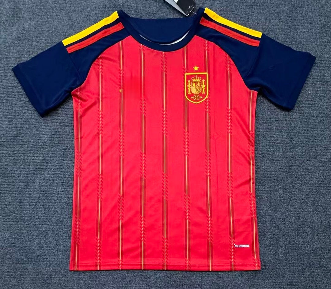 Custom Spain Soccer Jersey – Personalized Name & Number Football Shirt:2026 Cup Fans
