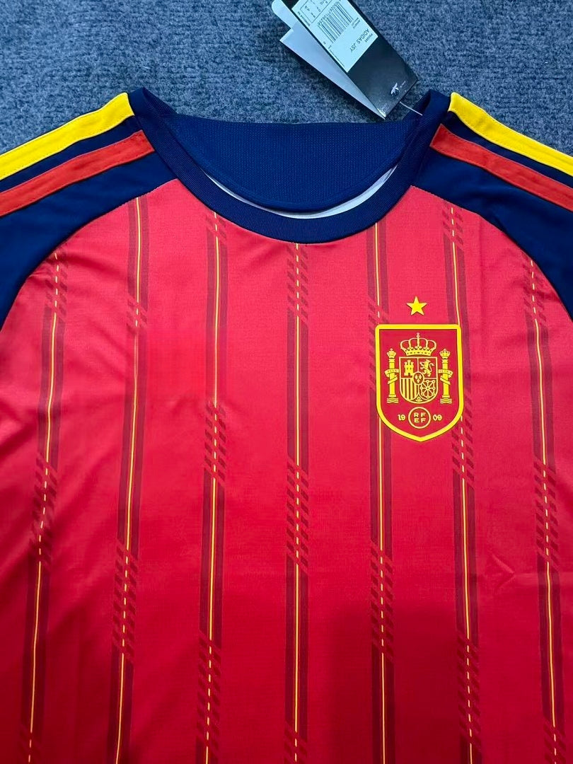 Custom Spain Soccer Jersey – Personalized Name & Number Football Shirt:2026 Cup Fans