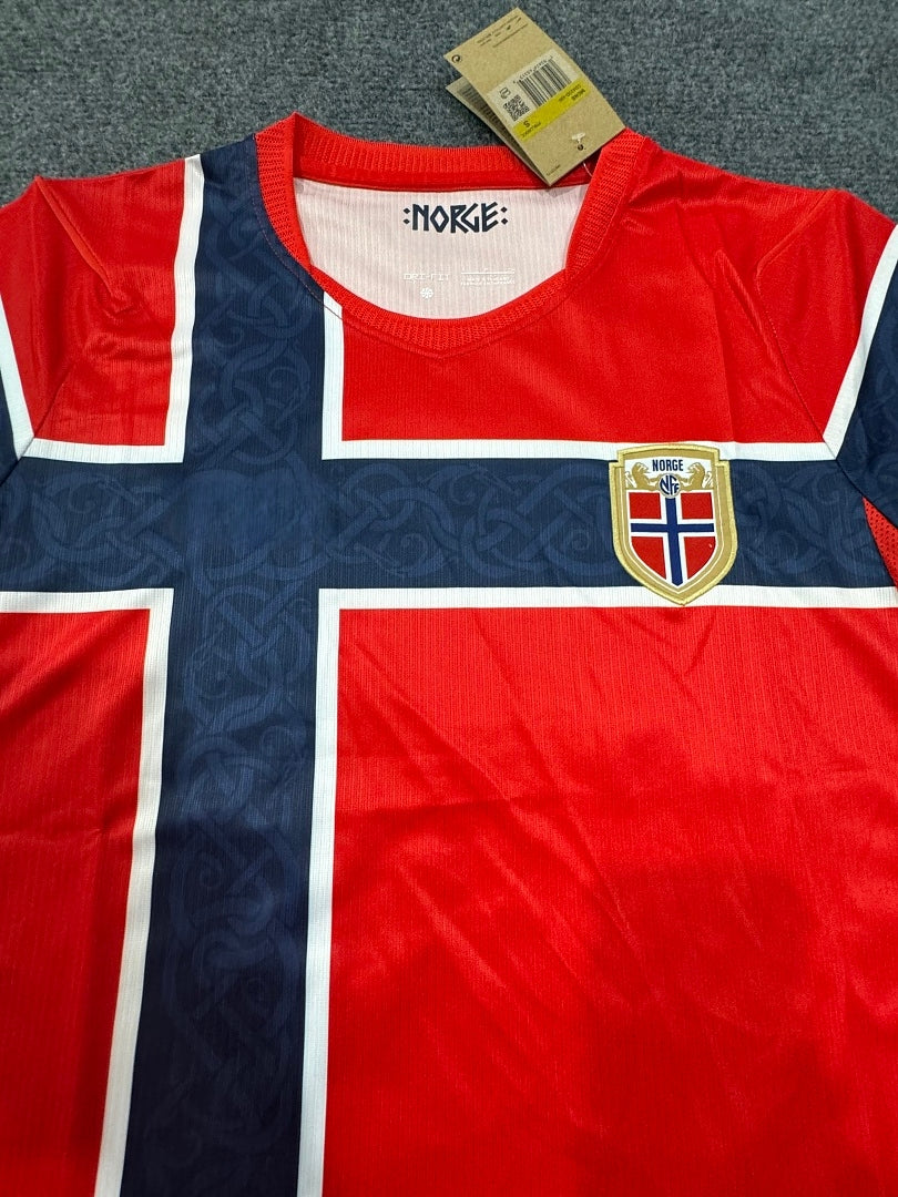 Custom Norway Soccer Jersey – Personalized Name & Number Football Shirt:2026 Cup Fans