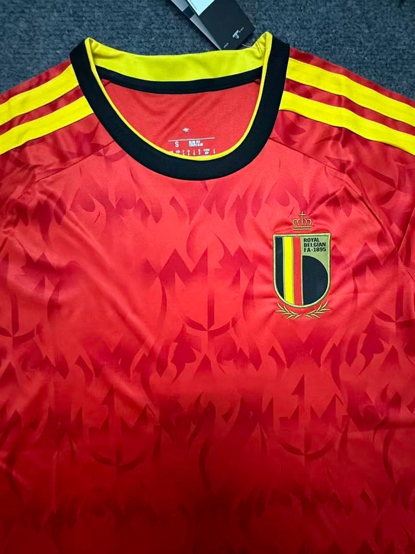 Custom Belgium Soccer Jersey – Personalized Name & Number Football Shirt:2026 Cup Fans