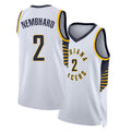 Indiana #2 Nembhard Player Basketball Sleeveless White Jersey Andrew For Adult Youth