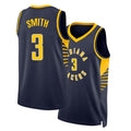 Indiana #3 Smith Player Basketball Sleeveless Black Jersey Braden For Adult Youth
