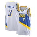 Indiana #3 Smith Player Basketball Sleeveless White Jersey Braden For Adult Youth