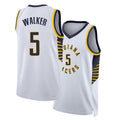 Indiana #5 Walker Player Basketball Sleeveless White Jersey Jarace For Adult Youth