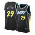 Indiana #29 Jackson Player Basketball Sleeveless Black Jersey Quenton For Adult Youth
