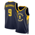 Indiana #9 McConnell Player Basketball Sleeveless Black Jersey T.J. For Adult Youth
