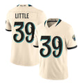 Jacksonville #39 Little Player Football V Neck Short Sleeve Natural Jersey Cam For Men Youth Women Gift