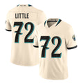 Jacksonville #72 Little Player Football V Neck Short Sleeve Natural Jersey Walker For Men Youth Women Gift