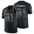 Jacksonville #81 Trammell Player Football V Neck Short Sleeve black Jersey Austin For Men Youth Women Gift