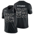 Jacksonville #85 Strange Player Football V Neck Short Sleeve black Jersey Brenton For Men Youth Women Gift