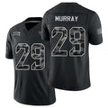 Jacksonville #29 Murray Player Football V Neck Short Sleeve black Jersey Eric For Men Youth Women Gift