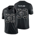 Jacksonville #30 Taylor Player Football V Neck Short Sleeve black Jersey J'Mari For Men Youth Women Gift