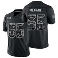 Jacksonville #65 Mekari Player Football V Neck Short Sleeve black Jersey Patrick For Men Youth Women Gift