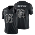 Jacksonville #16 Lawrence Player Football V Neck Short Sleeve black Jersey Trevor For Men Youth Women Gift