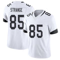 Jacksonville #85 Brenton Football V Neck Short Sleeve White Jersey Strange For Men Youth Women Gift