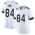 Jacksonville #84 Long Football V Neck Short Sleeve White Jersey Hunter For Men Youth Women Gift