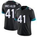 Jacksonville #41 Hines-Allen Football V Neck Short Sleeve Black Jersey Josh For Men Youth Women Gift