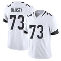 Jacksonville #73 Hainsey Football V Neck Short Sleeve White Jersey Robert For Men Youth Women Gift
