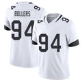 Jacksonville #94 Bollers Football V Neck Short Sleeve White Jersey T.J. For Men Youth Women Gift
