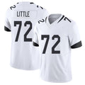 Jacksonville #72 Little Football V Neck Short Sleeve White Jersey Walker  For Men Youth Women Gift