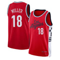 Los Angeles C #18 Miller Player Basketball Sleeveless Red Jersey Baba For Adult Youth