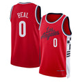 Los Angeles C #0 Beal Player Basketball Sleeveless Red Jersey Bradley For Adult Youth