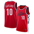 Los Angeles C #10 Garland Player Basketball Sleeveless Red Jersey Darius For Adult Youth