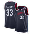 Los Angeles C #33 Batum Player Basketball Sleeveless Navy Jersey Nicolas For Adult Youth