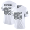 Las Vegas #85 Albert Player Football V Neck Short Sleeve White Jersey Okwuegbunam For Men Youth Women Gift