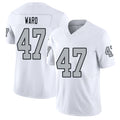 Las Vegas #47 Alex Player Football V Neck Short Sleeve White Jersey Ward For Men Youth Women Gift
