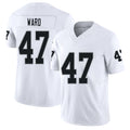 Las Vegas #47 Alex Player Football V Neck Short Sleeve White Jersey Ward For Men Youth Women Gift