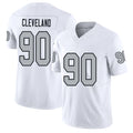 Las Vegas #90 Brandon Player Football V Neck Short Sleeve White Jersey Cleveland For Men Youth Women Gift