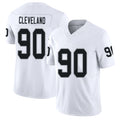 Las Vegas #90 Brandon Player Football V Neck Short Sleeve White Jersey Cleveland For Men Youth Women Gift