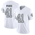 Las Vegas #41 Chris Player Football V Neck Short Sleeve White Jersey Myarick For Men Youth Women Gift