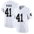 Las Vegas #41 Chris Player Football V Neck Short Sleeve White Jersey Myarick For Men Youth Women Gift