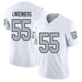 Las Vegas #55 Cody Player Football V Neck Short Sleeve White Jersey Lindenberg For Men Youth Women Gift
