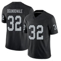 Las Vegas #32 Dare Player Football V Neck Short Sleeve Balck Jersey Ogunbowale For Men Youth Women Gift