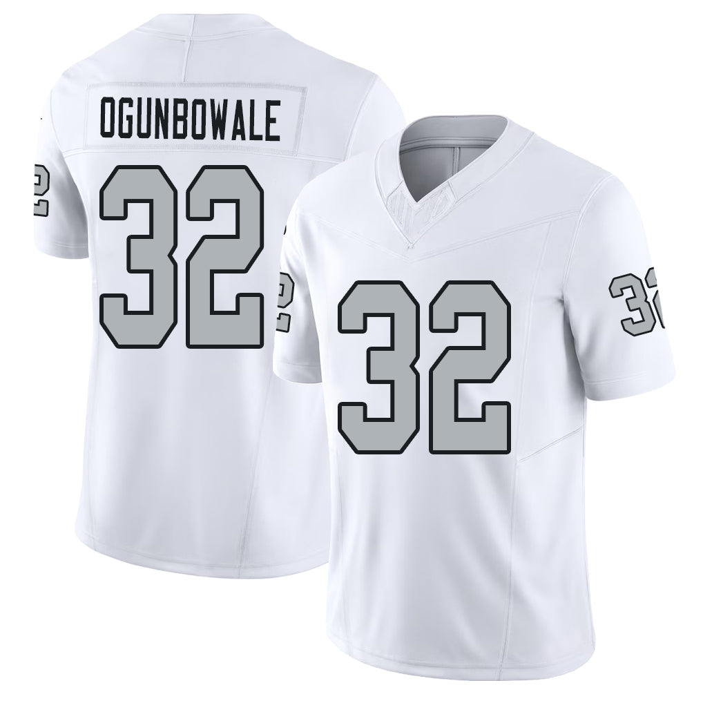 Las Vegas #32 Dare Player Football V Neck Short Sleeve White Jersey Ogunbowale For Men Youth Women Gift