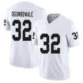 Las Vegas #32 Dare Player Football V Neck Short Sleeve White Jersey Ogunbowale For Men Youth Women Gift