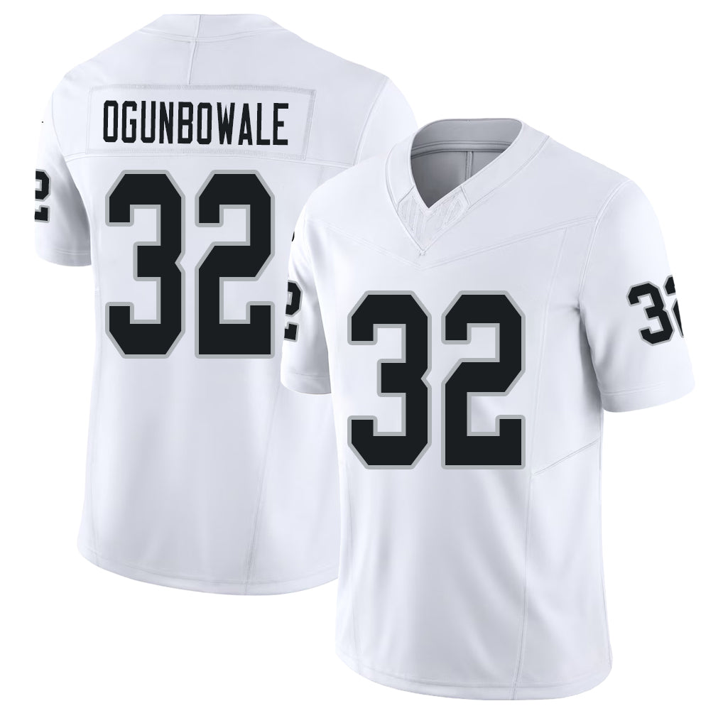 Las Vegas #32 Dare Player Football V Neck Short Sleeve White Jersey Ogunbowale For Men Youth Women Gift
