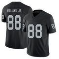 Las Vegas #88 E.J.  Player Football V Neck Short Sleeve Balck Jersey Williams Jr. For Men Youth Women Gift