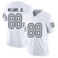 Las Vegas #88 E.J. Player Football V Neck Short Sleeve White Jersey Williams Jr. For Men Youth Women Gift