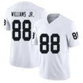 Las Vegas #88 Williams Jr. Player Football V Neck Short Sleeve White Jersey E.J. For Men Youth Women Gift