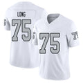 Las Vegas #75 Howie Player Football V Neck Short Sleeve White Jersey Long For Men Youth Women Gift